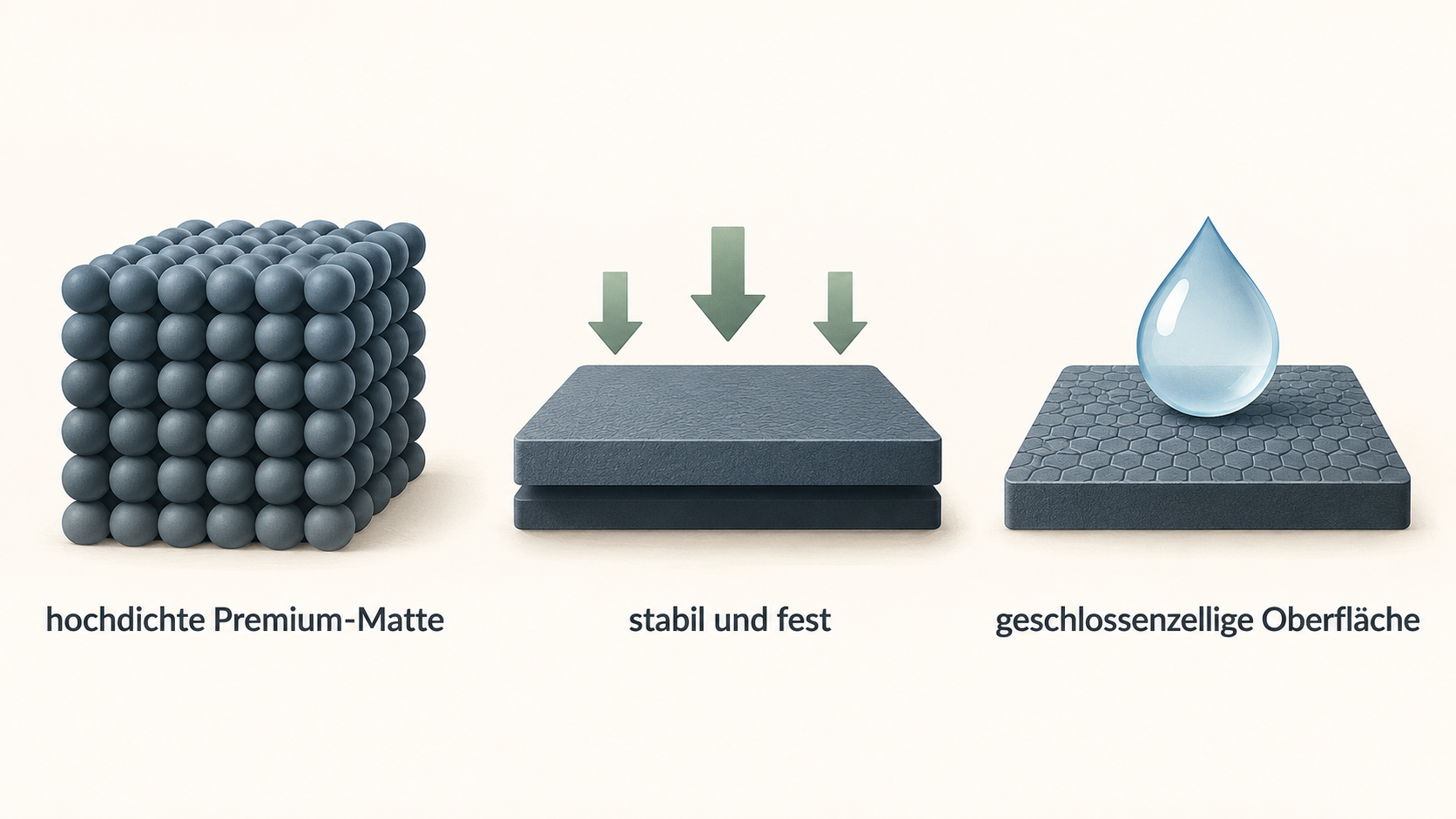 Use an official product detail photo of the Manduka PRO in the section describing its stated construction and variants.
