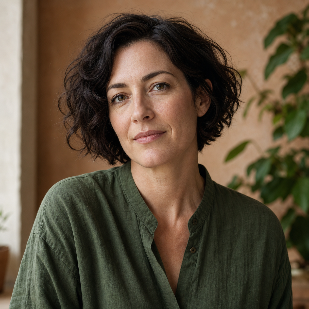 Fiktives Redaktionsporträt von Miriam Falk